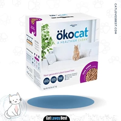 ökocat Natural Wood Clumping Cat Litter