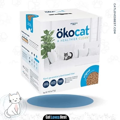 ökocat Natural Wood Clumping Cat Litter