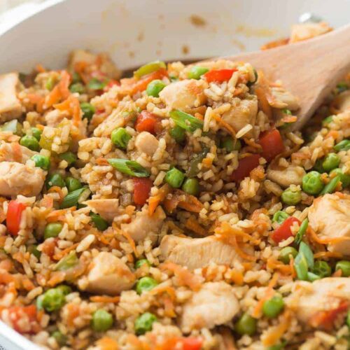 Chicken Brown Rice With Vegetables Cat Food Recipe