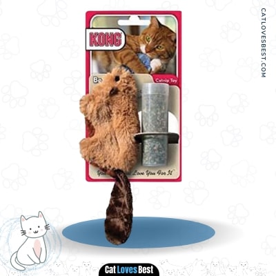Kong Beaver Refillable Catnip Toy