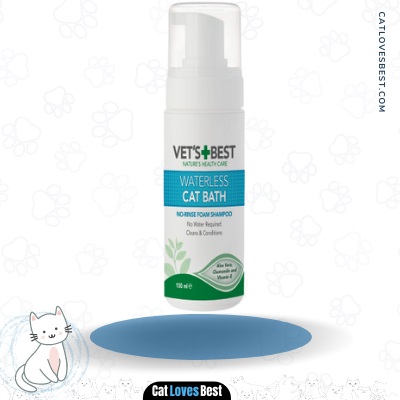 Vet's Best Waterless Cat Bathing Shampoo