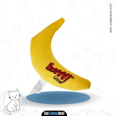 Yeowww! Yellow Banana Catnip Toy