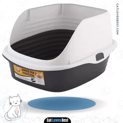 ARM & HAMMER Rimmed Wave Cat Litter Pan.