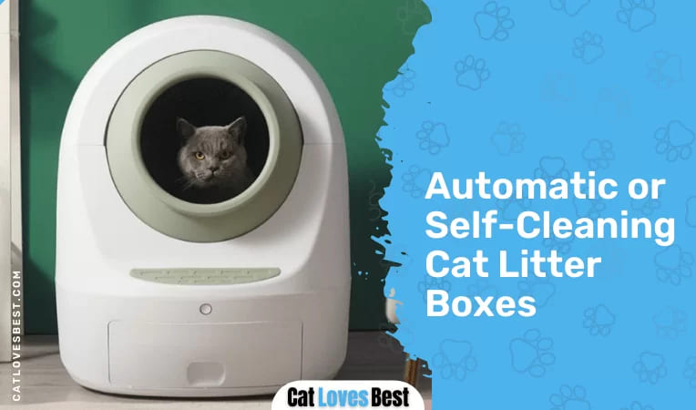 Automatic or Self-Cleaning Cat Litter Boxes