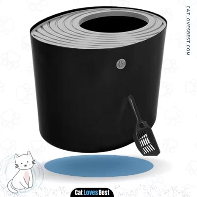  IRIS USA Top Entry Cat Litter Box