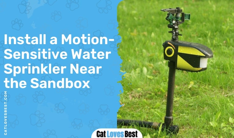 Install a Motion Sensitive Water Sprinkler Near the