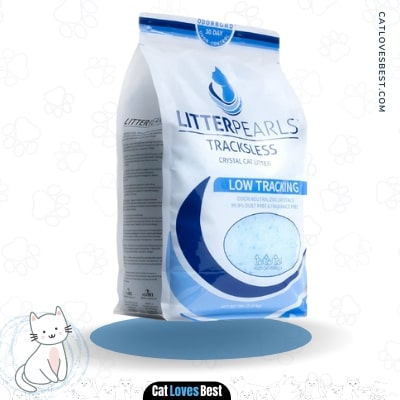 Litter Pearls Trackless Non-Clumping Crystal Cat Litter