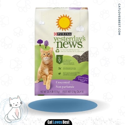 Yesterday’s News Original Non-Clumping Paper Cat Litter