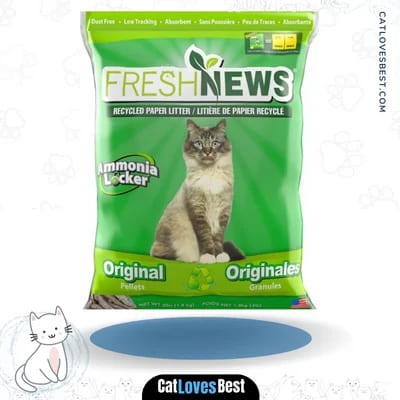 Fresh News Original Recycled Paper Litter 