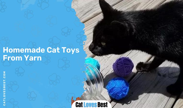 Homemade Cat Toys From Yarn