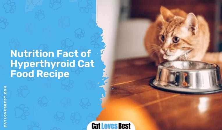 Nutrition Facts for Hyperthyroid Cat Food Recipe