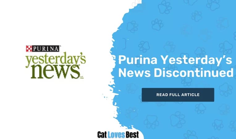 Purina Yesterday’s News Discontinued