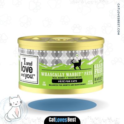 Whascally Wabbit Pate Grain-Free Canned Cat Food