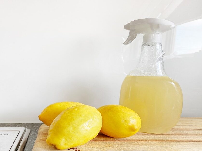 lemon and spray